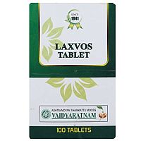 Laxvos Tab 100 Vaidyaratnam Вадьяратнам Лаксвос