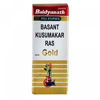 Basant Kusumakar Ras with Gold 25 tab Baidyanath (Бадьянатх Басант Кусумакар Рас)