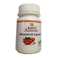 Almont oil 30 capsule Baps Amrut (Бапс Амрут Масло миндаля в капсулах)