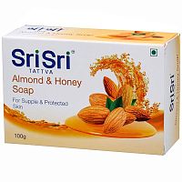 Almond and honey Soap Sri Sri Ayurveda