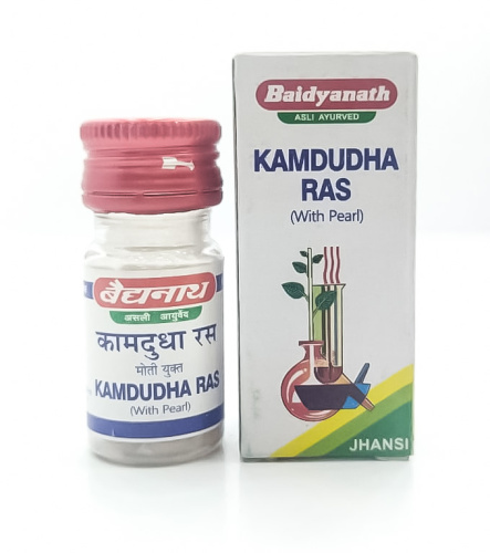 Kamdudha Ras(25 tab) Baidyanath (Бадьянатх Камдудха рас)