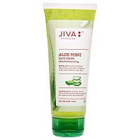 Aloe Mint Face Wash (100gm) Jiva Джива Алое Мята средство для умывания