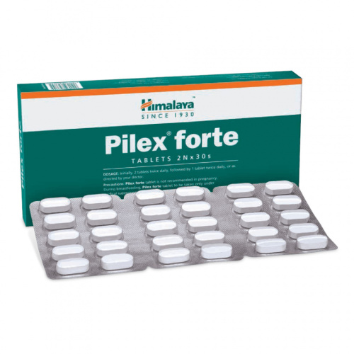 Pilex Forte 2*30 tab Himalaya Гималая Пайлекс Форте