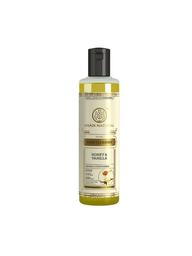 Khadi Shampoo Honey & Vanilla 210 ml (For All Hair Types)