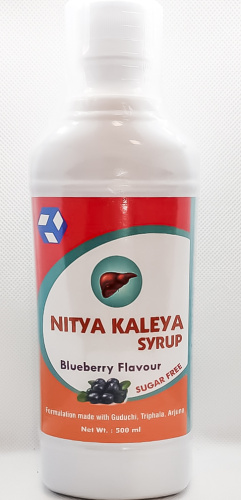 Nitya Kaleya Syrop  Bkueberry flavor SF 500ml Нитья Калея сироп