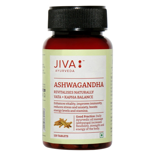 Ashwagandha Jiva 120 tab 500 mg