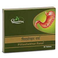 Pittashekhar Rasa 30 tab Dhootapapeshwar (Дхутапапешвар Питташикхар Рас)