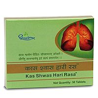 Kas Shwas Hari Rasa 30 tab Dhootapapeshwar (Дхутапапешвар Кас Швас Хари Рас)