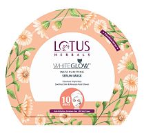 Insta Purifying White glow serum mask (Lotus Herbs)