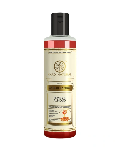 Khadi Herbal Shampoo Honey Almond 210 ml Кхади Мед Миндаль шампунь