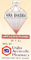 Hira Bhasma 100 mg Unjha