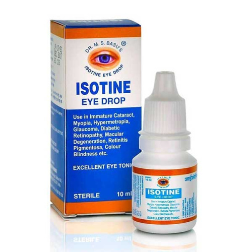 Isotine Eye Drop 10 ml (Jagat Pharma) Айсотин капли