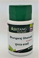 Bhungaraj Ghan vati 60tab (Ashtang Herbals) (Бринградж гхан вати Аштанг Хербалс)