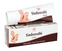 Sindoorathi Lepam Foot Cream 35 gr (SKM Siddha) СКМ Сиддха Синдурадхи лепам 