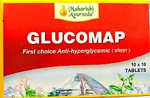 Glucomap 100 tab (500 mg) Maharishi