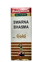 Swarna Bhasma with Gold 125 mg Baidyanath (Бадьянатх Сварна Бхасма с золотом)