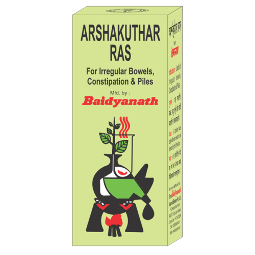Arshakuthar Ras 40 tab Baidyanath (Бадьянатх Аршакутхар рас)