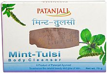 Mint-Tulsi body cleanser 75g  Patanjali