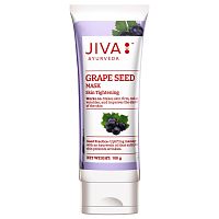 Grape seed mask(skin rejuvenator) 100 gr Jiva Джива маска Гранатовая косточка