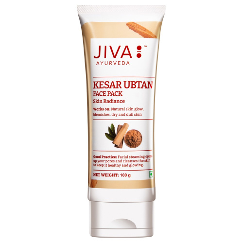 Kesar ubtan Facepack (Removes excessive oil & Serum) 50 gr Jiva Джива убтан Шафран