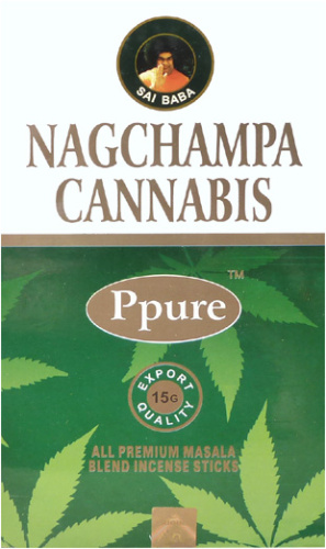 Nagchampa Cannabis (Ppure) 15 gr